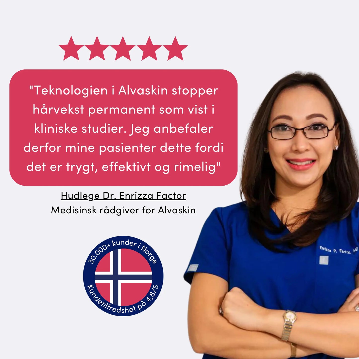 Alvaskin IPL Hårfjerner - Effektiv Hårfjerning uten Smerte eller Klinikkbesøk | Hjemmelaser med Rask Resultat